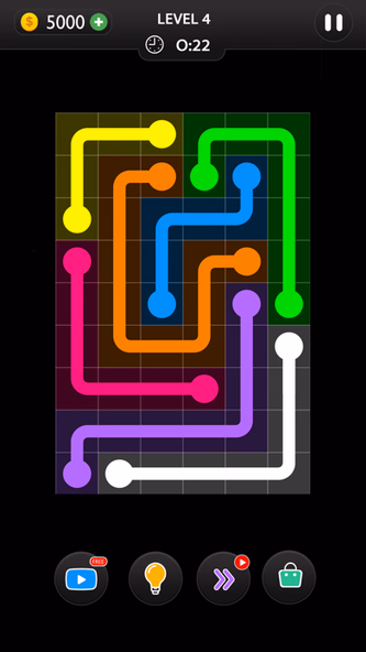 Dot Knot - Line & Color Puzzle Screenshot 2 - AppWisp.com Dot Knot - Line & Color Puzzle Screenshot 2 - AppWisp.com