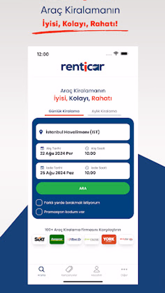 RentiCar Screenshot 1 - AppWisp.com