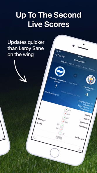 EPL Live: Football Scores Screenshot 2 - AppWisp.com EPL Live: Football Scores Screenshot 2 - AppWisp.com