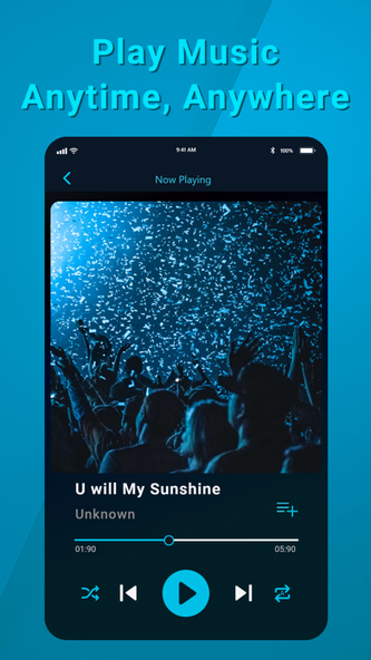 Music Player Cloud & Streaming Screenshot 1 - AppWisp.com Music Player Cloud & Streaming Screenshot 1 - AppWisp.com