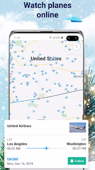 Planes Live - Flight Tracker Screenshot 1 - AppWisp.com Planes Live - Flight Tracker Screenshot 1 - AppWisp.com