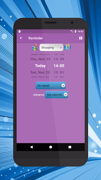 Reminder Screenshot 2 - AppWisp.com Reminder Screenshot 2 - AppWisp.com