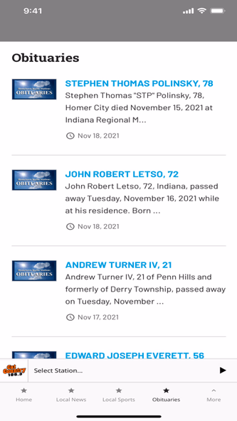Cat Country 106.3 FM Screenshot 1 - AppWisp.com Cat Country 106.3 FM Screenshot 1 - AppWisp.com