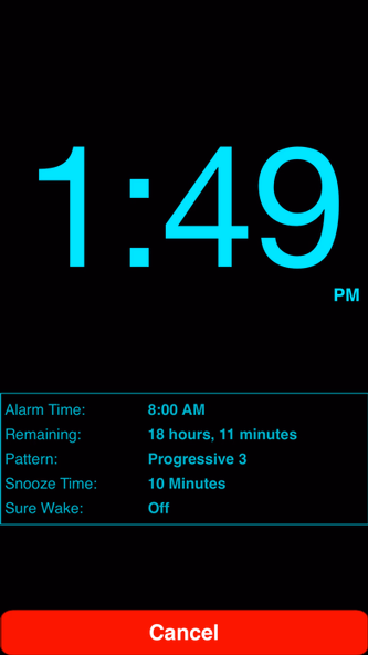 Progressive Alarm Clock Screenshot 2 - AppWisp.com Progressive Alarm Clock Screenshot 2 - AppWisp.com