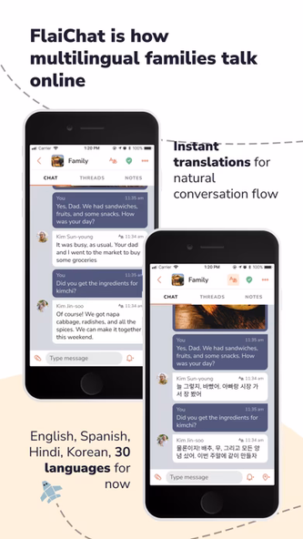 FlaiChat: Translate & Connect Screenshot 1 - AppWisp.com FlaiChat: Translate & Connect Screenshot 1 - AppWisp.com