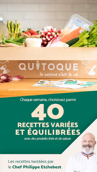 Quitoque, le panier à cuisiner Screenshot 1 - AppWisp.com Quitoque, le panier à cuisiner Screenshot 1 - AppWisp.com