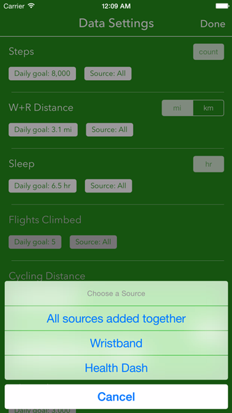 Dashboard for Apple Health App Screenshot 4 - AppWisp.com Dashboard for Apple Health App Screenshot 4 - AppWisp.com