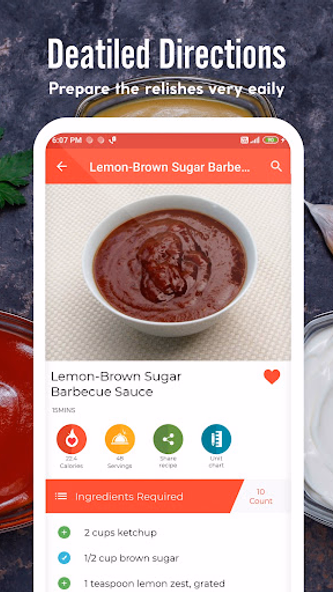 Sauce Recipes Screenshot 2 - AppWisp.com Sauce Recipes Screenshot 2 - AppWisp.com