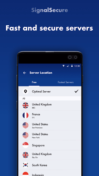 Signal Secure VPN - Robot VPN Screenshot 2 - AppWisp.com Signal Secure VPN - Robot VPN Screenshot 2 - AppWisp.com