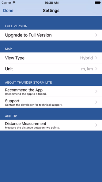 Thunder Storm Lite - Distance from Lightning Screenshot 3 - AppWisp.com Thunder Storm Lite - Distance from Lightning Screenshot 3 - AppWisp.com