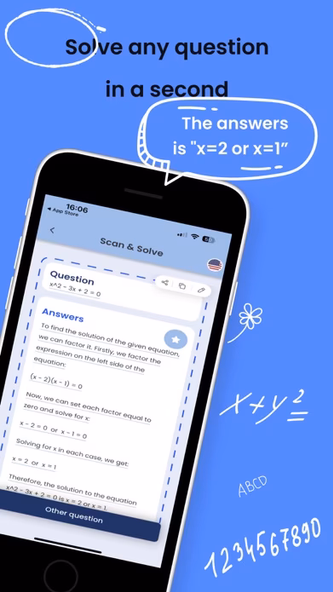 Answer AI: The Math Solver App Screenshot 2 - AppWisp.com Answer AI: The Math Solver App Screenshot 2 - AppWisp.com