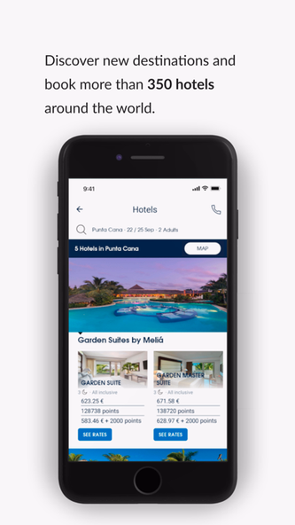 Meliá: Book hotels and resorts Screenshot 3 - AppWisp.com Meliá: Book hotels and resorts Screenshot 3 - AppWisp.com