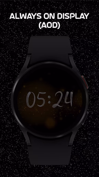 Golden Glitter Stars Watchface Screenshot 4 - AppWisp.com Golden Glitter Stars Watchface Screenshot 4 - AppWisp.com