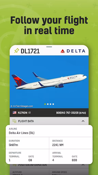 AirNav Radar – Flight Tracker Screenshot 3 - AppWisp.com