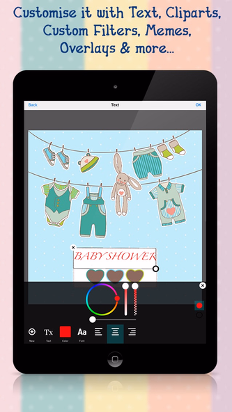 Baby Shower Invitations Screenshot 3 - AppWisp.com Baby Shower Invitations Screenshot 3 - AppWisp.com