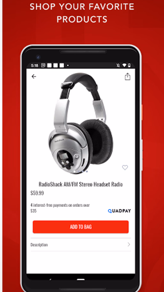 RadioShack Screenshot 4 - AppWisp.com RadioShack Screenshot 4 - AppWisp.com