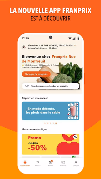franprix: Livraison de courses Screenshot 2 - AppWisp.com franprix: Livraison de courses Screenshot 2 - AppWisp.com