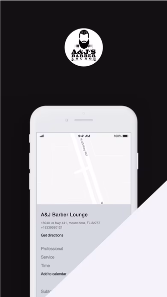 A&J Barber Lounge Screenshot 1 - AppWisp.com A&J Barber Lounge Screenshot 1 - AppWisp.com
