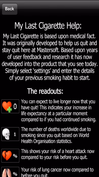 My Last Cigarette Screenshot 4 - AppWisp.com My Last Cigarette Screenshot 4 - AppWisp.com