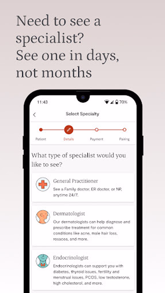 Maple — Online Doctors 24/7 Screenshot 4 - AppWisp.com Maple — Online Doctors 24/7 Screenshot 4 - AppWisp.com