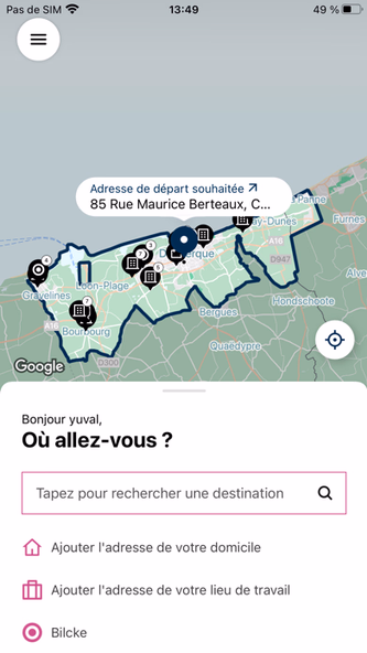 DK'BUS@ la demande Screenshot 2 - AppWisp.com DK'BUS@ la demande Screenshot 2 - AppWisp.com