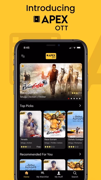 APEX OTT Screenshot 1 - AppWisp.com APEX OTT Screenshot 1 - AppWisp.com