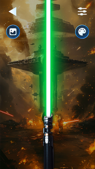 Lightsaber Simulator Laser Gun Screenshot 2 - AppWisp.com Lightsaber Simulator Laser Gun Screenshot 2 - AppWisp.com