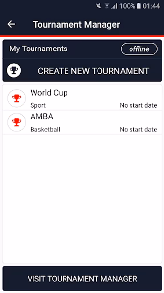 Tournament Manager Screenshot 4 - AppWisp.com Tournament Manager Screenshot 4 - AppWisp.com