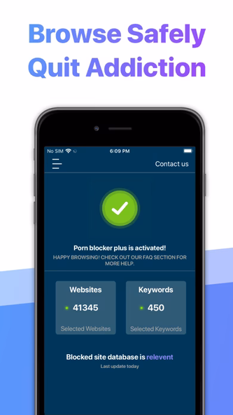 Porn Blocker Plus - for Safari Screenshot 1 - AppWisp.com Porn Blocker Plus - for Safari Screenshot 1 - AppWisp.com