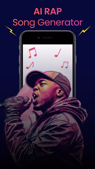 AI Song Generator, Cover & Rap Screenshot 1 - AppWisp.com AI Song Generator, Cover & Rap Screenshot 1 - AppWisp.com