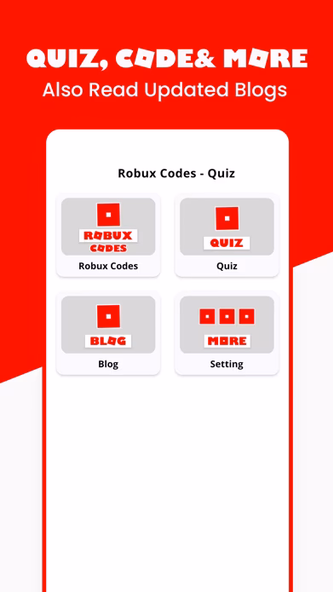 Robux Quiz for Robux Codes Screenshot 2 - AppWisp.com Robux Quiz for Robux Codes Screenshot 2 - AppWisp.com