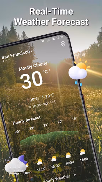 Weather Tracker-Live forecast Screenshot 1 - AppWisp.com Weather Tracker-Live forecast Screenshot 1 - AppWisp.com