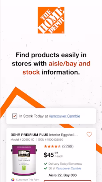 The Home Depot Canada Screenshot 3 - AppWisp.com