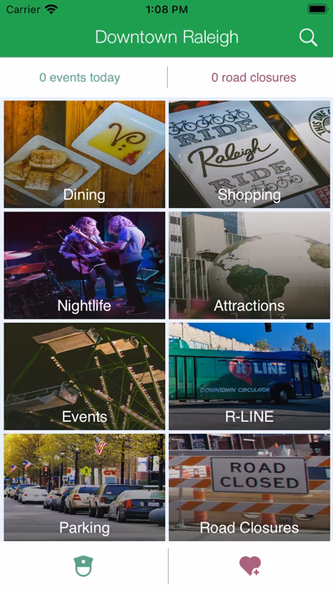 Downtown Raleigh Screenshot 1 - AppWisp.com Downtown Raleigh Screenshot 1 - AppWisp.com
