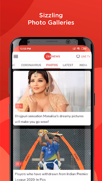 Zee News: Live News in Hindi Screenshot 4 - AppWisp.com Zee News: Live News in Hindi Screenshot 4 - AppWisp.com