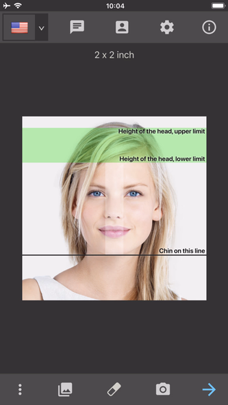 Passport Photo - ID Photo Screenshot 1 - AppWisp.com Passport Photo - ID Photo Screenshot 1 - AppWisp.com