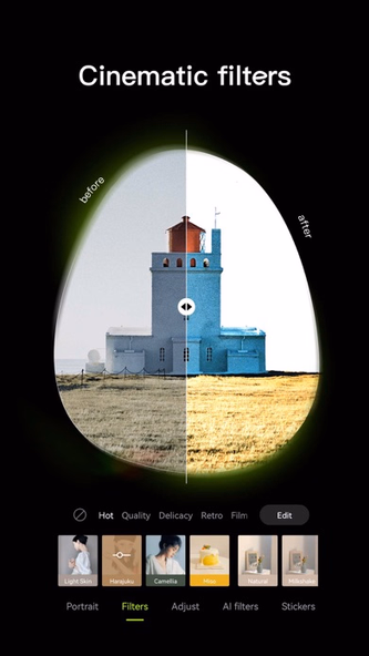 Hypic - Photo Editor & AI Art Screenshot 4 - AppWisp.com Hypic - Photo Editor & AI Art Screenshot 4 - AppWisp.com