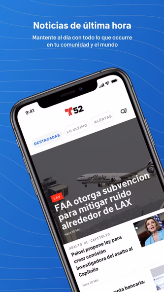 Telemundo 52: Noticias de LA Screenshot 1 - AppWisp.com Telemundo 52: Noticias de LA Screenshot 1 - AppWisp.com