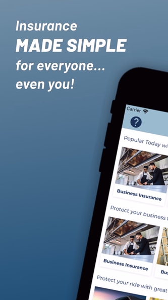 Linqrs: Find insurance & save Screenshot 1 - AppWisp.com Linqrs: Find insurance & save Screenshot 1 - AppWisp.com
