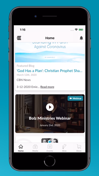 Bolz Ministries Screenshot 1 - AppWisp.com Bolz Ministries Screenshot 1 - AppWisp.com
