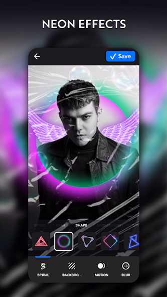 NeonArt Photo Editor & Effects Screenshot 3 - AppWisp.com NeonArt Photo Editor & Effects Screenshot 3 - AppWisp.com