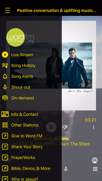 WordFM Screenshot 3 - AppWisp.com WordFM Screenshot 3 - AppWisp.com