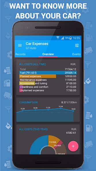 Car Expenses Manager Screenshot 1 - AppWisp.com Car Expenses Manager Screenshot 1 - AppWisp.com