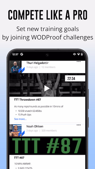 WODProof: WOD Recorder & Timer Screenshot 4 - AppWisp.com WODProof: WOD Recorder & Timer Screenshot 4 - AppWisp.com