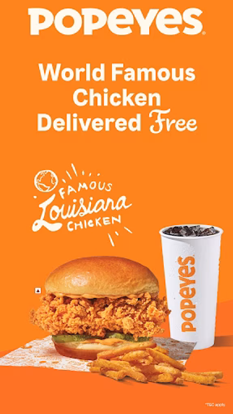 Popeyes India: Food Delivery Screenshot 2 - AppWisp.com Popeyes India: Food Delivery Screenshot 2 - AppWisp.com