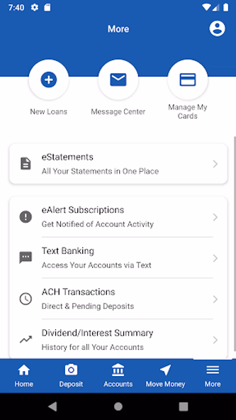 Cincinnati Interagency FCU Screenshot 3 - AppWisp.com Cincinnati Interagency FCU Screenshot 3 - AppWisp.com