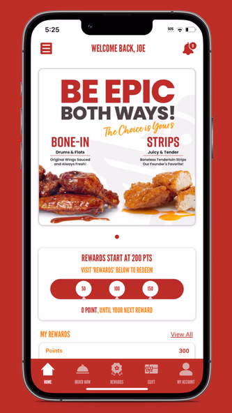 Epic Wings Screenshot 2 - AppWisp.com