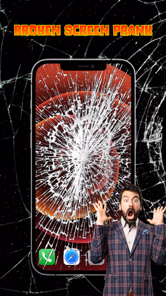 Cracked Screen with Time Bomb Screenshot 1 - AppWisp.com Cracked Screen with Time Bomb Screenshot 1 - AppWisp.com