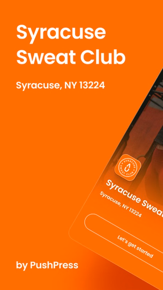 Syracuse Sweat Club Screenshot 1 - AppWisp.com Syracuse Sweat Club Screenshot 1 - AppWisp.com