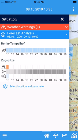 Einsatzwetter Screenshot 2 - AppWisp.com Einsatzwetter Screenshot 2 - AppWisp.com